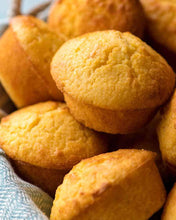 Load image into Gallery viewer, Cornbread or 12 Corn Muffins- Plain, Cheesy, or Jalapeno Cheese