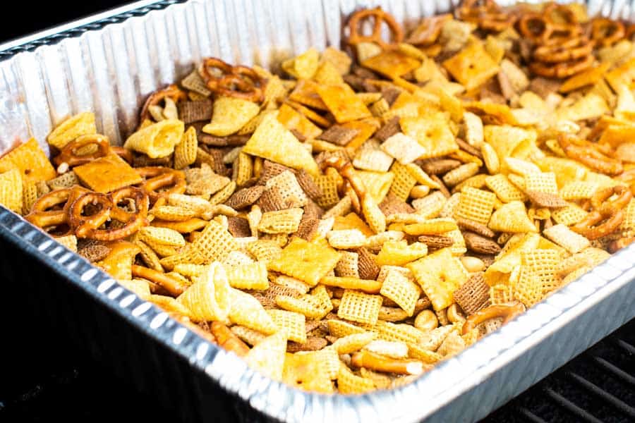 smoked chex mix